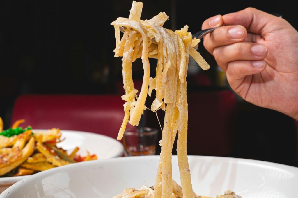 El Fettuccine al Burro es una receta original italiana.