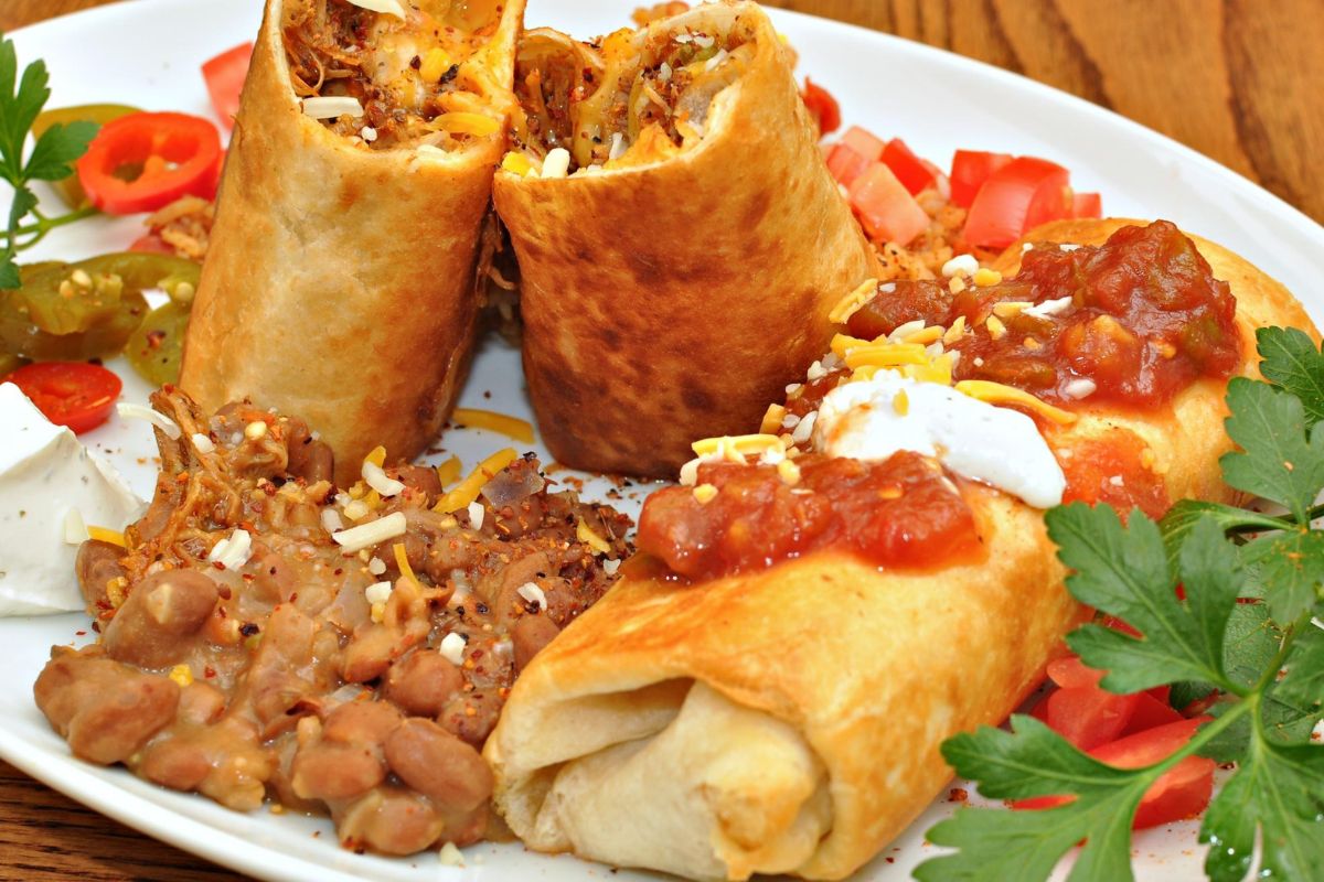 3. Chimichangas