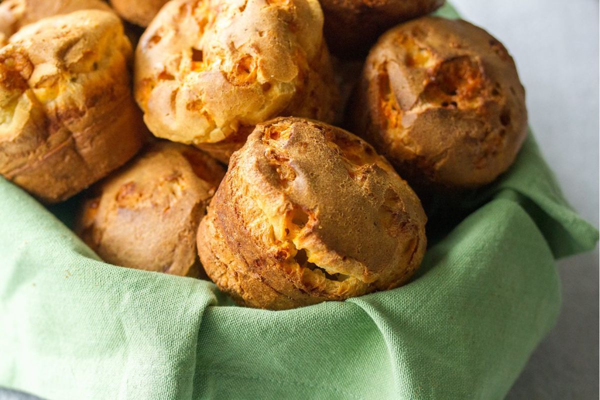 Bollos dulces recién horneados. Foto de Flickr.