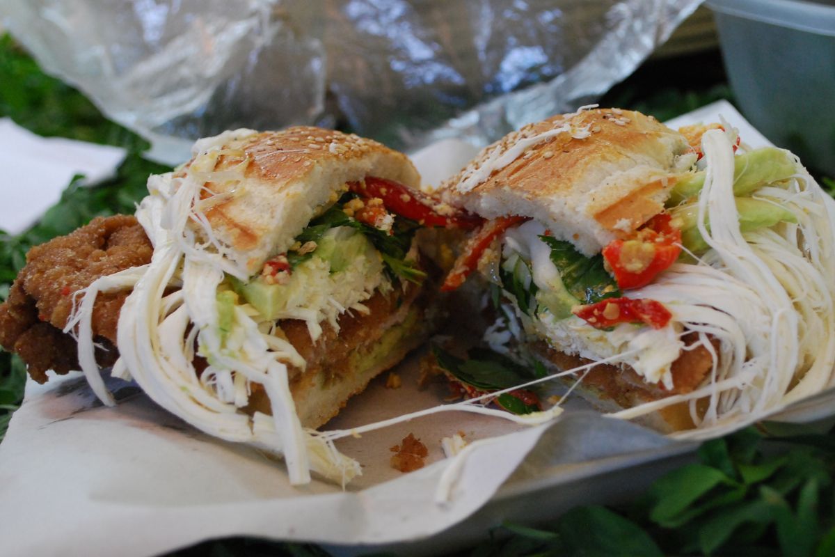 Cemita poblana. Foto de Flickr.