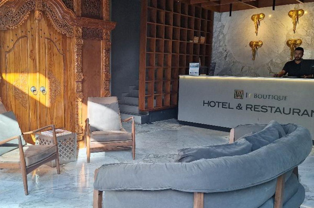 Lobby del hotel, foto proporcionada por el hotel