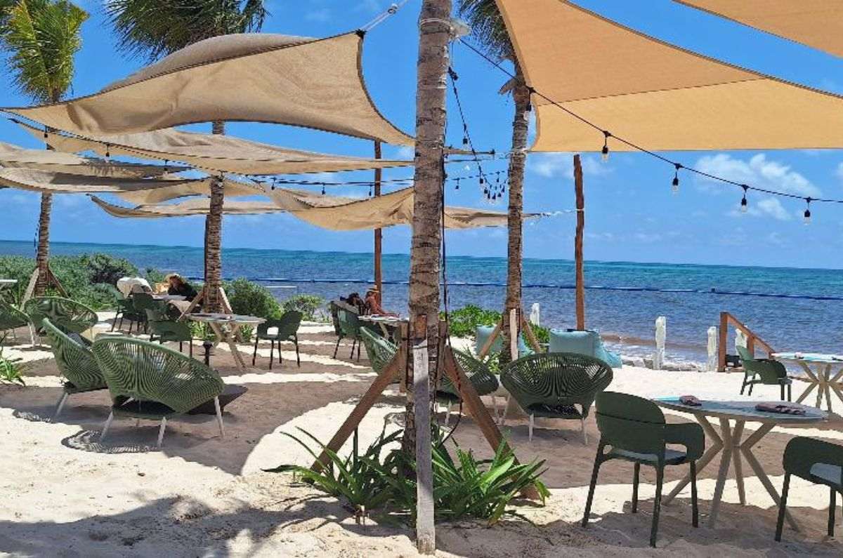 Vista al mar desde el AMAI Beach Club, foto de Miriam Carmo