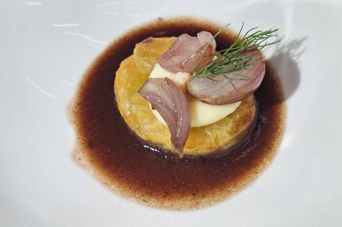 Amuse bouche en restaurante Chez Moi, foto de Miriam Carmo