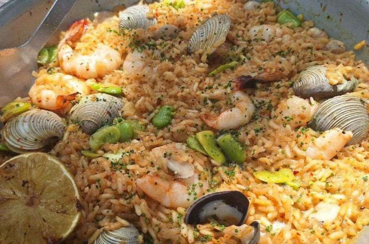 Arroz encocado del chef Sasson, foto de Miriam Carmo