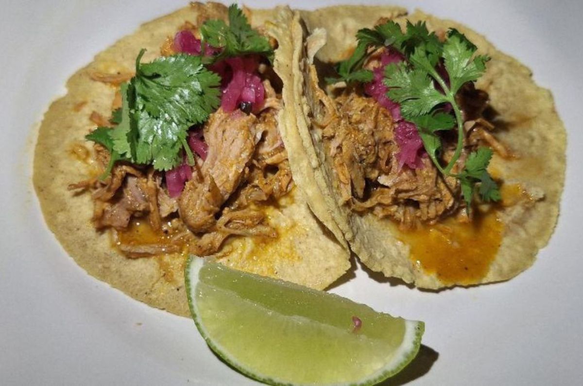 Tacos de cochinita, foto de Miriam Carmo
