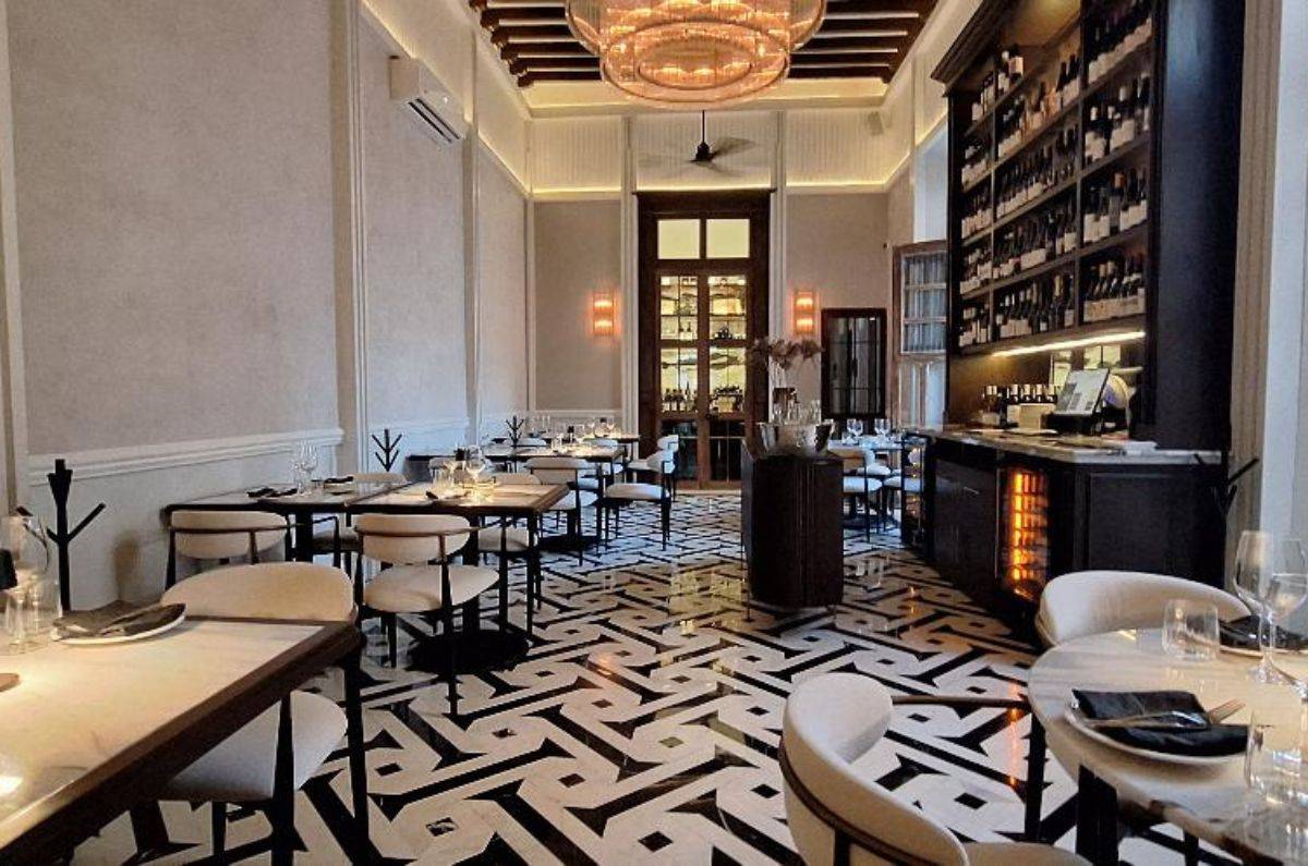 Interior de Anata Vin Bar, foto de Miriam Carmo