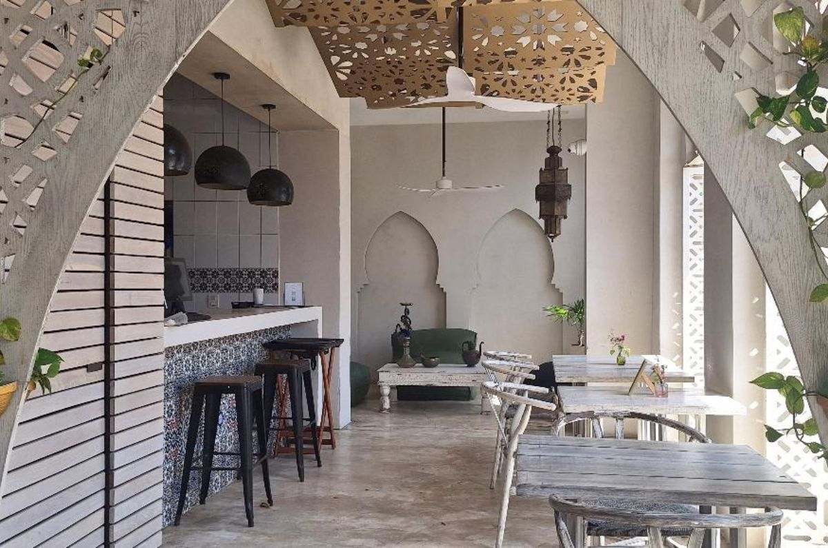 Cafetería en Layla Tulum, foto de Miriam Carmo