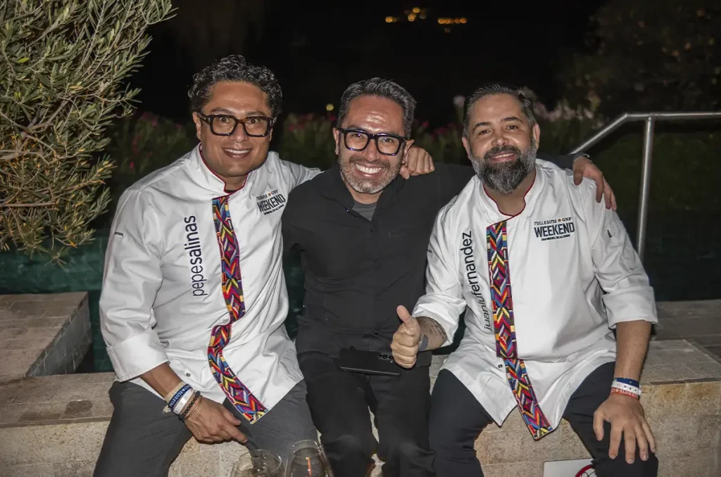 Los chefs Pepe Salinas y Eduardo Figueroa cocinan en cenas con altura