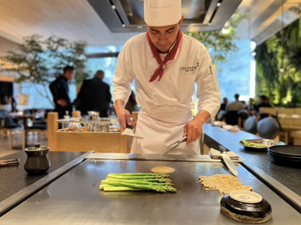El arte del teppanyaki en Santa Fe